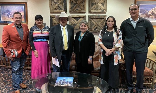 Meeting with Fort Peck Tribes