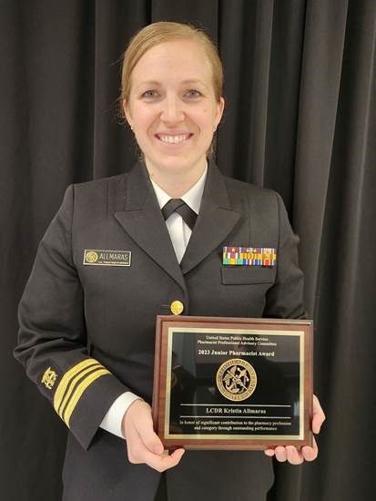 Lt. Cmdr. Kristin Allmaras, PharmD, Red Lake Service Unit