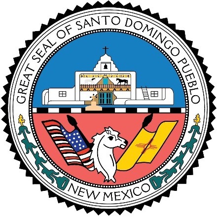 Great Seal of Santo Domingo Pueblo. New Mexico.