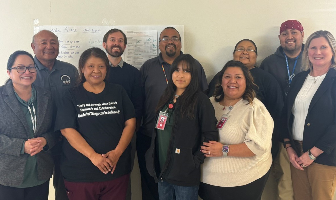 Santo Domingo Pueblo health staff