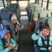 Students on Bus