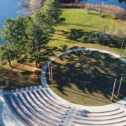 Aerial View of Lac Du Flambeau Grounds