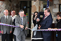 Thumbnail - clicking will open full size image - Ribbon cutting ceremony. Photo courtesy of the Osage News.