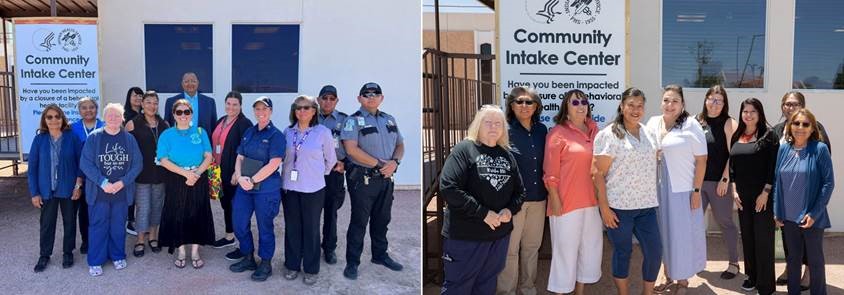 PIMC staff with Navajo Nation Attorney General and Division of Social Services Executive Director