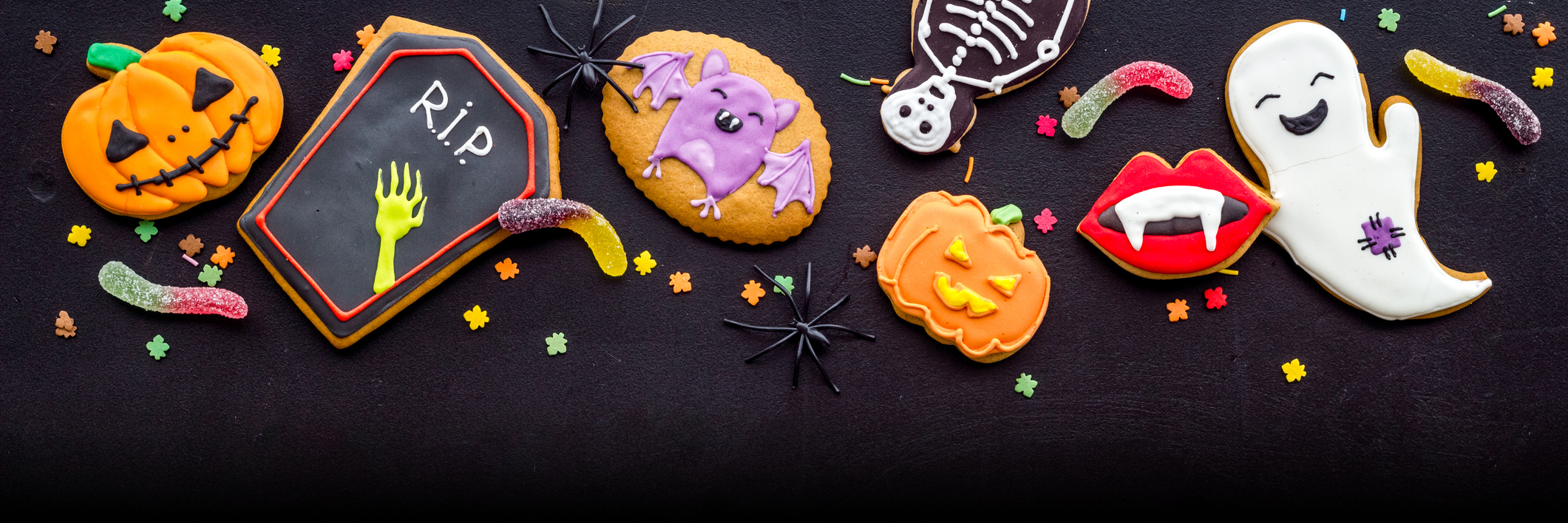 Spooky cookies.