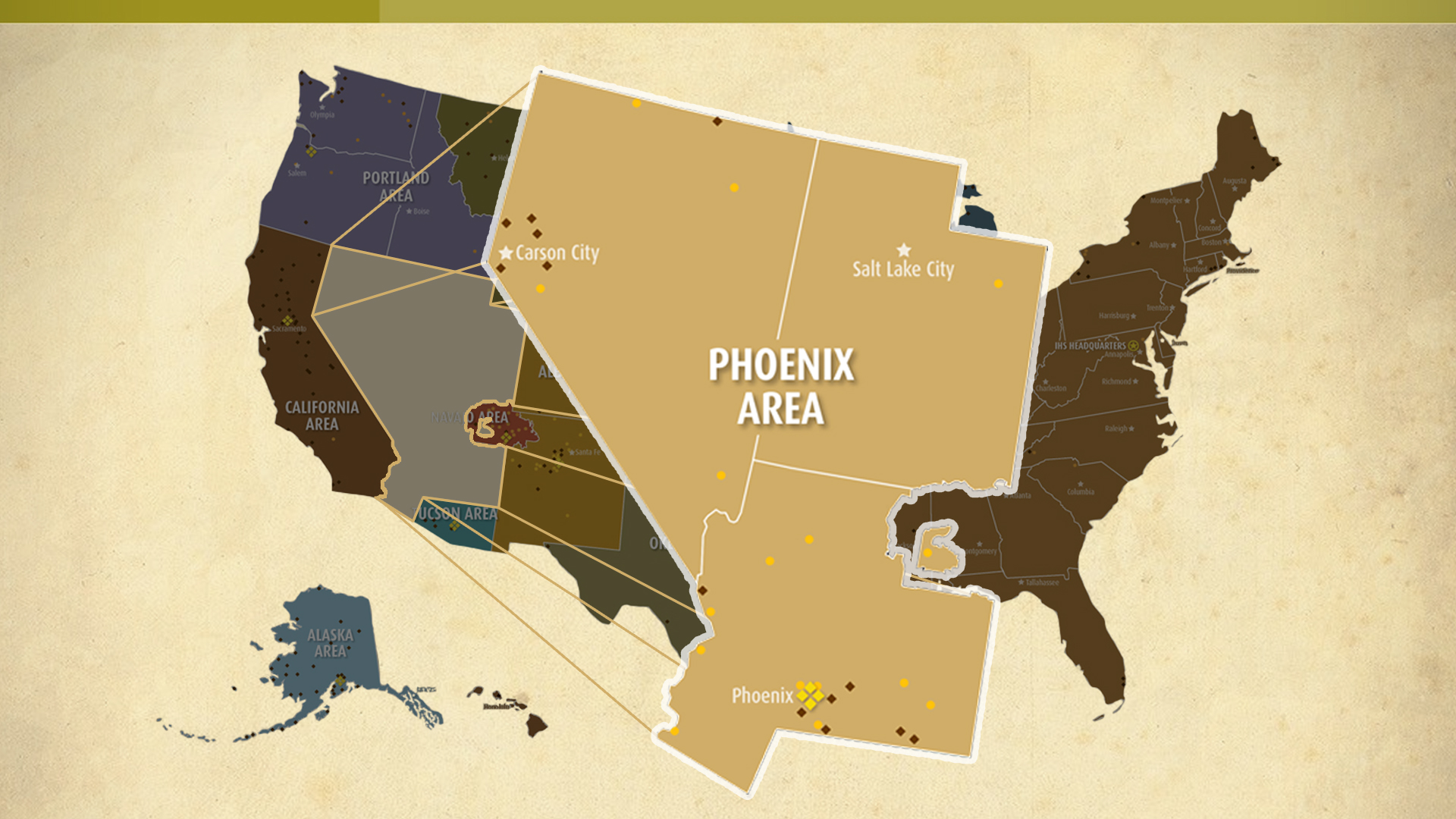 Arizona Indian Tribes Map